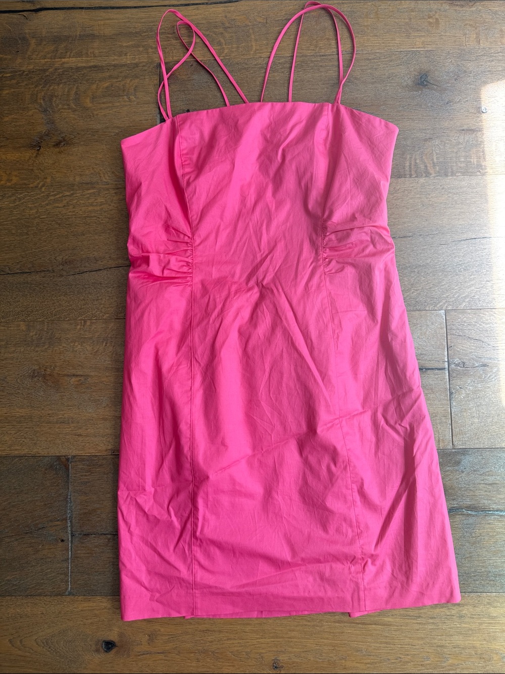 Frame Denim Hot Pink Mini Dress
